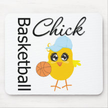 Pintinho do basquetebol mouse pad