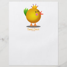 Pintinho do grânulo - ouro panfleto personalizado
