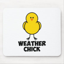 Pintinho do tempo mouse pad