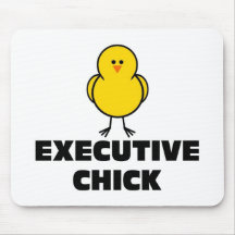 Pintinho executivo mouse pads
