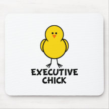 Pintinho executivo mouse pads