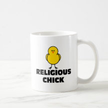 Pintinho religioso caneca