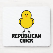 Pintinho republicano mousepads