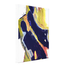 Pintura abstrata figurativa moderna das belas arte impressão de canvas esticadas