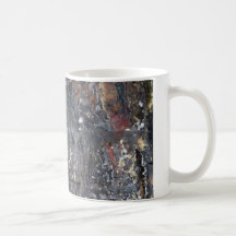 Pintura com caneca do fogo