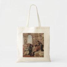 Pintura do renascimento de Botticelli Bolsas De Lona