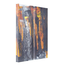 Pintura moderna da arte abstracta impressão de canvas envolvida