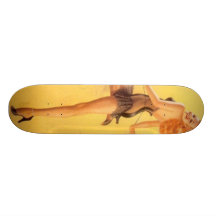 pinup do vintage skate