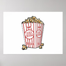 Pipoca do filme posteres