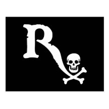 Pirata farmacêutico II Cartao Postal