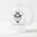 Pirata na vida anterior canecas