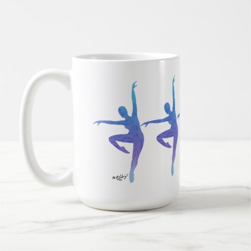 Pirouette líquido azul caneca