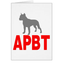 PITBULL APBT CARTÕES