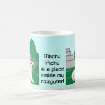 Pixéis de Machu Canecas