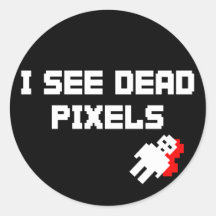 Pixéis do morto de Sarah Marshall Adesivo