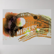 Planeta Mercury #2 Pôsteres