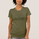 Plano de Bush Camisetas