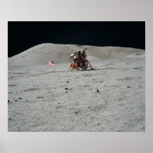 Plataforma de aterragem do módulo lunar de Apollo  Posteres