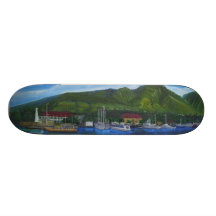 Plataforma do porto de Lahaina Skate
