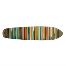 Plataforma retro do skate de Woodcut>