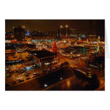 Plaza do clube, Kansas City, luzes do feriado Cartoes