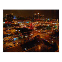 Plaza do clube, Kansas City, luzes do feriado Cartões Postais