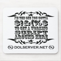 PM de DOL - (eu sou esse que você obteve…) Mousepad