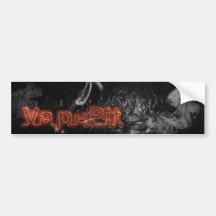 Poço de Vape - bandeira - autocolantes no vidro tr Adesivos