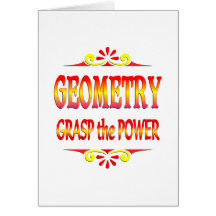Poder da geometria cartao