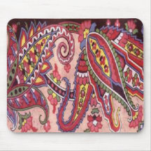Poder de Paisley Mouse Pads