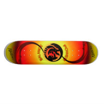 Poder e equilíbrio skate personalizado
