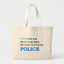 Polícia Bolsa De Lona
