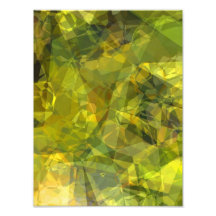 Polígono abstratos 3 fotografias