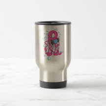 Polvo dos desenhos animados caneca
