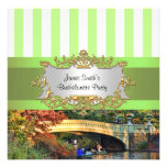 Ponte do arco, série do convite do Central Park NY