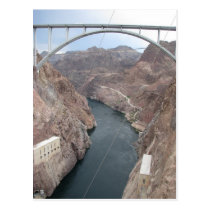 Ponte do barragem Hoover cartées postais