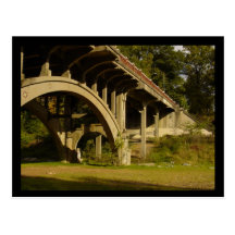 Ponte do parque de Piedmont Cartoes Postais
