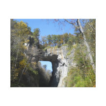 Ponte natural, Virgínia Impressão De Canvas Esticadas