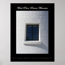 Ponto do vento, WI de Racine Poster