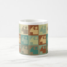 Pop art do ensino especial caneca