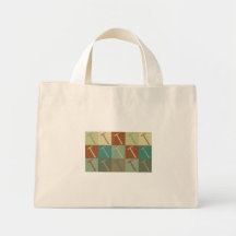 Pop art dos telhados bolsa