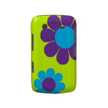 Pop customizável flower power capa blackberry Case-Mate
