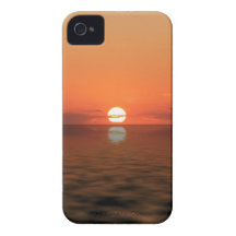 Por do sol capa iPhone 4 Case-Mate