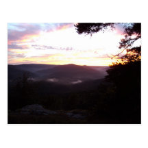 Por do sol de Arkansas Cartão Postal