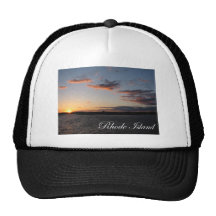 Por do sol em Rhode - ilha Bones