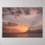 Por do sol escondido, Montego Bay Jamaica 2003, gr Posteres