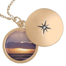 Pôr do sol no cabo África do Sul Colar Personalizado