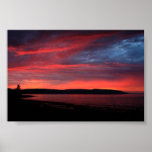 Por do sol Nova Escócia posters
