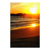 por do sol papéis personalizados