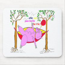 PORCO NÃO É BONITA A VIDA 1.PNG MOUSEPADS